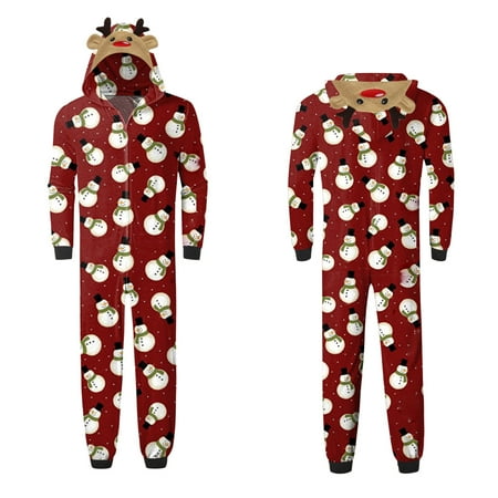 Parent-child Warm Christmas Set Printed Home Wear Hoodid Pajamas Dads Jumpsuit womens christmas pajamas
Parent-child Warm Christmas Set Printed Home Wear Hoodid Pajamas Dads Jumpsuit womens christmas pajamas