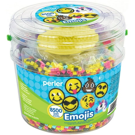 Perler Fused Bead Bucket Kit-Emoji