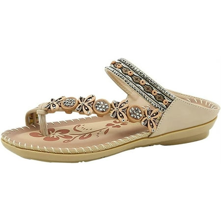 DabuLiu Women s Bohemia Slide Sandals Fashion Flower Beach Flat Sandals Shoes Comfortable Dress Sandal for Summer Travel
DabuLiu Women s Bohemia Slide Sandals Fashion Flower Beach Flat Sandals Shoes Comfortable Dress Sandal for Summer Travel