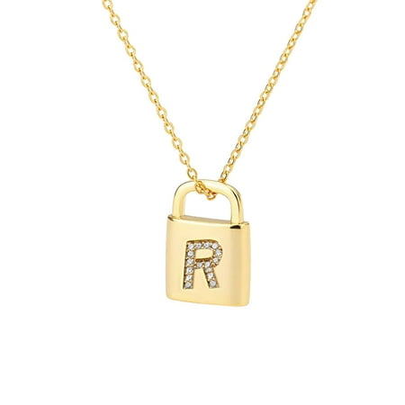Floleo Clearance New Fashion Ladies 26 Safe Lock English Alphabet Pendants Clearance
Floleo Clearance New Fashion Ladies 26 Safe Lock English Alphabet Pendants Clearance