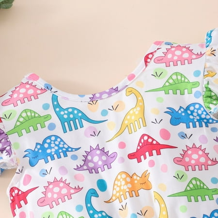 Vedolay Jumpsuits For Girl Little and Big Girls Sleeveless and Short Sleeve Printed Spring/Summer Rompers White 4-5 Years
Vedolay Jumpsuits For Girl Little and Big Girls Sleeveless and Short Sleeve Printed Spring/Summer Rompers White 4-5 Years