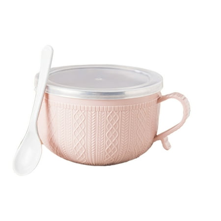 BOOYOU Noodles Bowl Japanese-style Instant Noodle Bowls with Lid for Student Dormitory
BOOYOU Noodles Bowl Japanese-style Instant Noodle Bowls with Lid for Student Dormitory