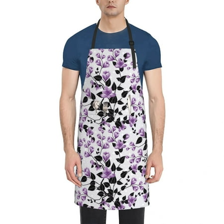 Adjustable Pocket Floral Pattern Women s Apron Men s Waterproof Apron Kitchen Chef Cooking Barbecue
Adjustable Pocket Floral Pattern Women s Apron Men s Waterproof Apron Kitchen Chef Cooking Barbecue