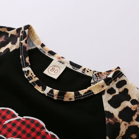 kpoplk Girls Christmas Outfit Toddler Girls Christmas Long Sleeve Cartoon Letter Leopard Prints T Newborn Christmas Outfit Girl(Black)
kpoplk Girls Christmas Outfit Toddler Girls Christmas Long Sleeve Cartoon Letter Leopard Prints T Newborn Christmas Outfit Girl(Black)