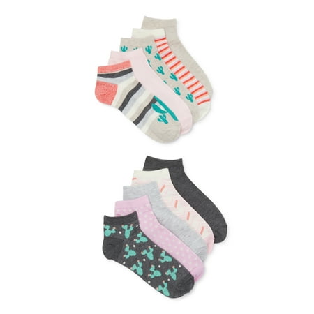 No Boundaries Women s Low Cut Socks 10-Pack