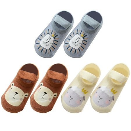 HEMOTON 3 Pairs Baby Socks Thickened Warm Infant Toddler Newborn Cartoon Floor Socks
HEMOTON 3 Pairs Baby Socks Thickened Warm Infant Toddler Newborn Cartoon Floor Socks