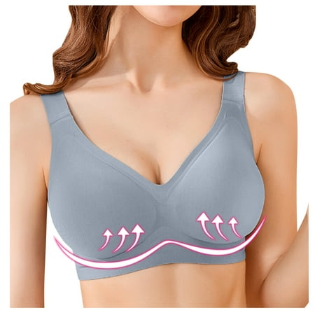 Miayilima Women s Unrimmed Back Adjustable Wide-Shoulder Sports Plus Size Underwear Bra
Miayilima Women s Unrimmed Back Adjustable Wide-Shoulder Sports Plus Size Underwear Bra