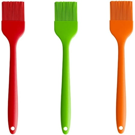 Pastry Brush Pack of 3 Kitchen Brushes for Cooking Baking Grilling - BPA Free (Green)
Pastry Brush Pack of 3 Kitchen Brushes for Cooking Baking Grilling - BPA Free (Green)