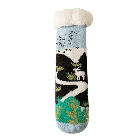 A Pair Of Women Casual Animal Print Cotton Pattern Lady Socks Tube Antiskid Comfortable Thermal Socks
A Pair Of Women Casual Animal Print Cotton Pattern Lady Socks Tube Antiskid Comfortable Thermal Socks