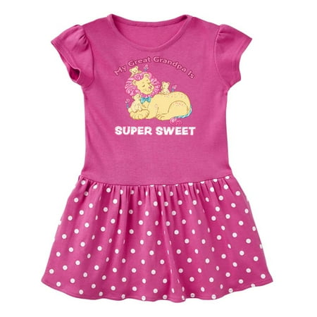 Inktastic My Great Grandpa Is Super Sweet Cotton Candy Lions Gift Baby Girl Dress
Inktastic My Great Grandpa Is Super Sweet Cotton Candy Lions Gift Baby Girl Dress