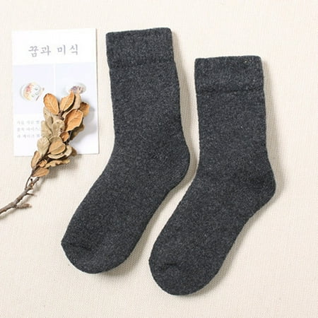 3 pair Women Solid Color 30% Wool Socks In Winter Thickened Warm Thick Thread Towel Socks Color Random
3 pair Women Solid Color 30% Wool Socks In Winter Thickened Warm Thick Thread Towel Socks Color Random