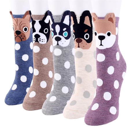 5 Pairs Women Casual Socks Animal Print Cotton Pattern Lady Socks Comfortable Soft Warm Winter Socks
5 Pairs Women Casual Socks Animal Print Cotton Pattern Lady Socks Comfortable Soft Warm Winter Socks