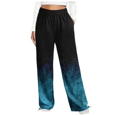 JGGSPWM Casual Sparkly Printing Wide Leg Loose Lounge Pants with Pockets Comfy Stretch High Waist Running Workout Pajama Pants Light Blue S
JGGSPWM Casual Sparkly Printing Wide Leg Loose Lounge Pants with Pockets Comfy Stretch High Waist Running Workout Pajama Pants Light Blue S