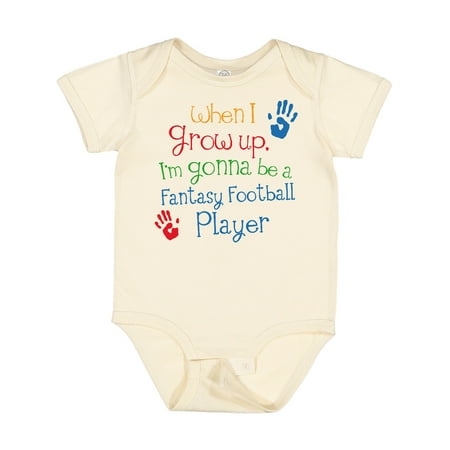 Inktastic Fantasy Football Player Future Gift Baby Boy or Baby Girl Bodysuit
