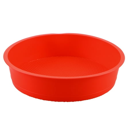 9-Inch Nonstick Silicone Bakeware Round Cake Mold Pan Baking Sheet for Mousse Cake Bread (Random Red or Blue Color)
9-Inch Nonstick Silicone Bakeware Round Cake Mold Pan Baking Sheet for Mousse Cake Bread (Random Red or Blue Color)