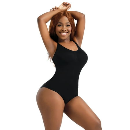 Women s Shapewear Bodysuit Bodycon Romper Butt lifter Jumpsuit Tummy Control Seamless Body Shaper Shorts Triangle (Black XL)
Women s Shapewear Bodysuit Bodycon Romper Butt lifter Jumpsuit Tummy Control Seamless Body Shaper Shorts Triangle (Black XL)