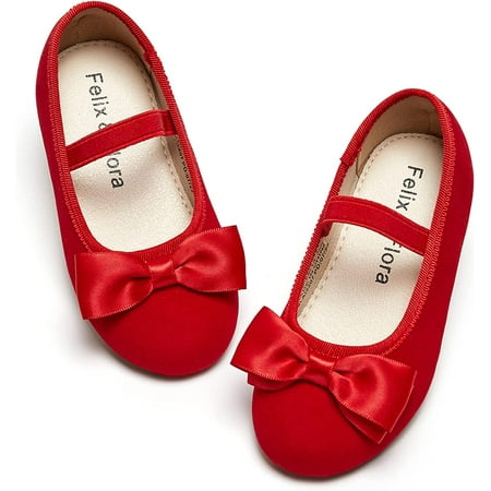 QWZNDZGR Toddler Flower Girl Dress Shoes - Girl Ballet Mary Jane Flats Party School Wedding(Red 13 Little Kid)
QWZNDZGR Toddler Flower Girl Dress Shoes - Girl Ballet Mary Jane Flats Party School Wedding(Red 13 Little Kid)