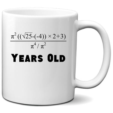 21st Birthday Mug - Algebra Equation 21 Years Old Math Coffee Mug
