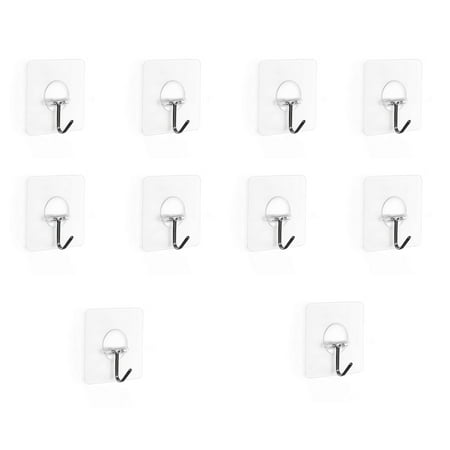 10pcs Adhesive Hooks Heavy Duty 11lbs Seamless Wall Hanger Waterproof Reusable Utility Hook for Bathroom Bedroom Kitchen
10pcs Adhesive Hooks Heavy Duty 11lbs Seamless Wall Hanger Waterproof Reusable Utility Hook for Bathroom Bedroom Kitchen