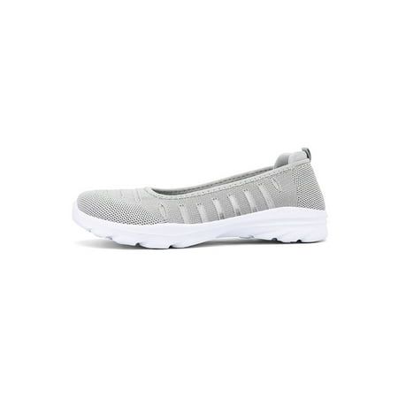 SIMANLAN Women Flats Slip On Sneakers Non-Slip Casual Shoes Womens Lightweight Walking Shoe Comfort Gray 6
SIMANLAN Women Flats Slip On Sneakers Non-Slip Casual Shoes Womens Lightweight Walking Shoe Comfort Gray 6