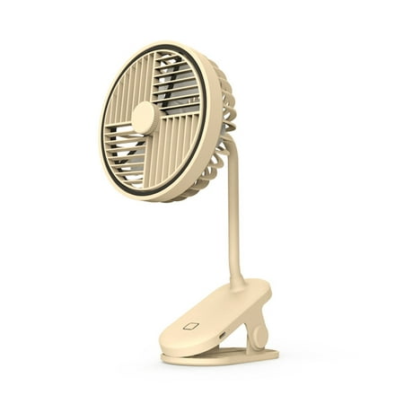 Protable Clip On Fan 1200mAh Speed Adjustable Bed Fan Carseat Fan Powerful USB Rechargeable Stroller Fan Battery Operated Personal Cooling Fan for Outdoor Camping Gym Treadmill Office Quiet Little
Protable Clip On Fan 1200mAh Speed Adjustable Bed Fan Carseat Fan Powerful USB Rechargeable Stroller Fan Battery Operated Personal Cooling Fan for Outdoor Camping Gym Treadmill Office Quiet Little