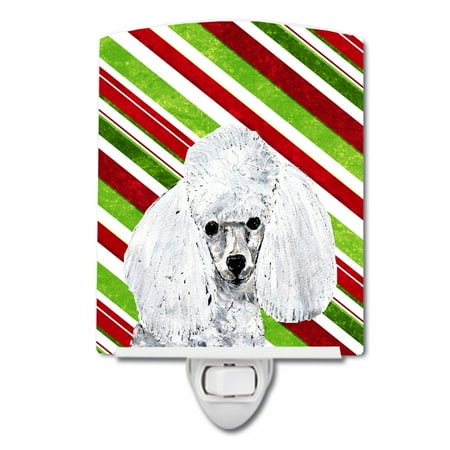 Caroline s Treasures SC9797CNL White Toy Poodle Candy Cane Christmas Ceramic Night Light 6x4x3 multicolor
Caroline s Treasures SC9797CNL White Toy Poodle Candy Cane Christmas Ceramic Night Light 6x4x3 multicolor