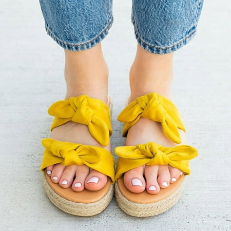 〖Yilirongyumm〗 Yellow 42 Sandals Women Summer Sandals Shoes Slipon Beach Weave Open Breathable Toe Women s Flat Bow Women s Sandals
〖Yilirongyumm〗 Yellow 42 Sandals Women Summer Sandals Shoes Slipon Beach Weave Open Breathable Toe Women s Flat Bow Women s Sandals