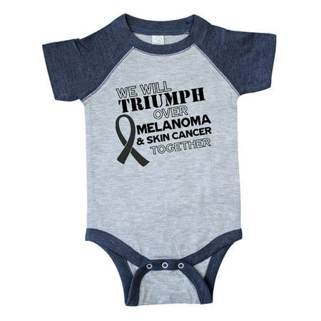 Inktastic We Will Triumph Over Melanoma and Skin Cancer Together Gift Baby Boy or Baby Girl Bodysuit
Inktastic We Will Triumph Over Melanoma and Skin Cancer Together Gift Baby Boy or Baby Girl Bodysuit