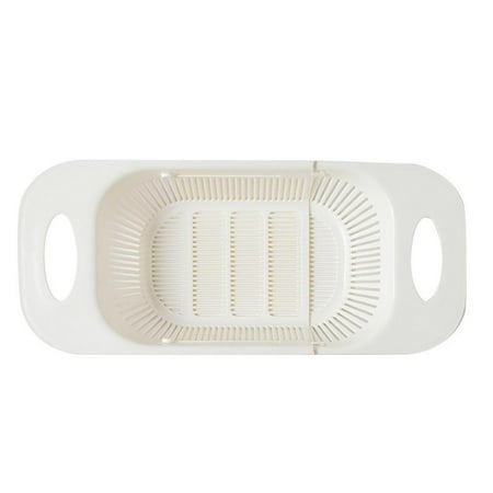 Collapsible Over The Sink Colander Strainer Basket Extendable Vegetable Washing Basket Plastic Colander Sink Drain Basket for Kitchen Tools
Collapsible Over The Sink Colander Strainer Basket Extendable Vegetable Washing Basket Plastic Colander Sink Drain Basket for Kitchen Tools