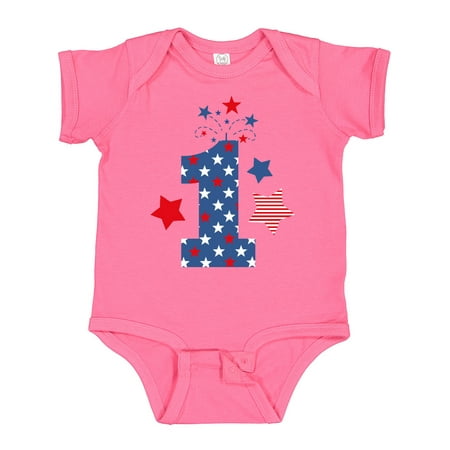 Inktastic Firecracker 1st Birthday Gift Baby Boy or Baby Girl Bodysuit