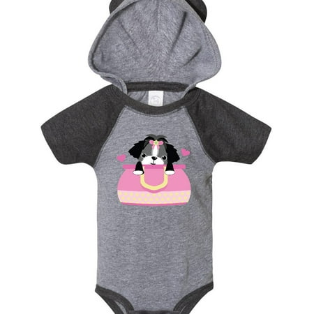 Inktastic Shih-Tzu Gift Baby Girl Bodysuit