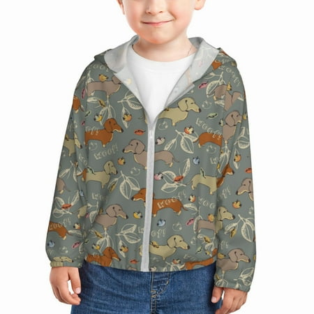 Junzan Dachshund Dog Bird for Kids Sun Protection Hoodie Boys Rash Guard with UPF 50+ Sun Protection Summer Jacket Long Sleeve Fishing Hiking Sun Shirt-18 Months
Junzan Dachshund Dog Bird for Kids Sun Protection Hoodie Boys Rash Guard with UPF 50+ Sun Protection Summer Jacket Long Sleeve Fishing Hiking Sun Shirt-18 Months