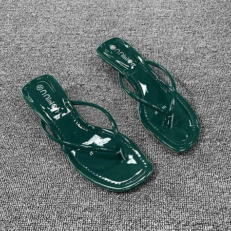 XIAQUJ Women s Summer Foreign Trade Pure Color PU High Heel Clip Toe Slippers Sandals Sandals for Women Green 8.5(41)
XIAQUJ Women s Summer Foreign Trade Pure Color PU High Heel Clip Toe Slippers Sandals Sandals for Women Green 8.5(41)