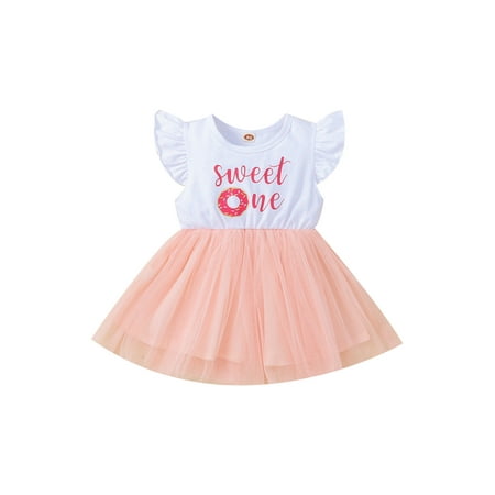 Liacowi Toddler Baby Girl Birthday Party Dress Summer Ruffle High Waist One Year 2T Old Doughnut Tulle Dresses Outfit
Liacowi Toddler Baby Girl Birthday Party Dress Summer Ruffle High Waist One Year 2T Old Doughnut Tulle Dresses Outfit