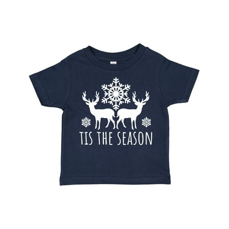 Inktastic Tis the Season White Reindeer Silhouette and Snowflakes Gift Toddler Boy or Toddler Girl T-Shirt
Inktastic Tis the Season White Reindeer Silhouette and Snowflakes Gift Toddler Boy or Toddler Girl T-Shirt