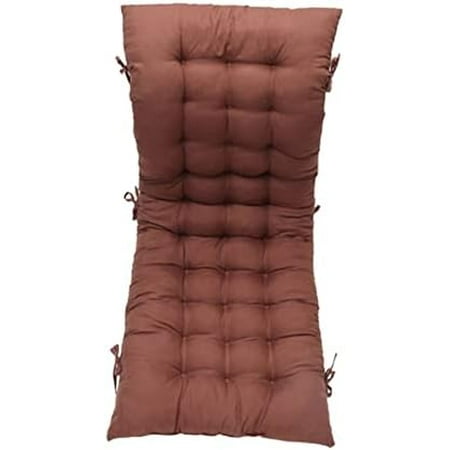 Rocking Chair Cushion Indoor Patio Soft Cushion Pad 18.9X47.2In(48X120cm) Brown TPYU134881
Rocking Chair Cushion Indoor Patio Soft Cushion Pad 18.9X47.2In(48X120cm) Brown TPYU134881