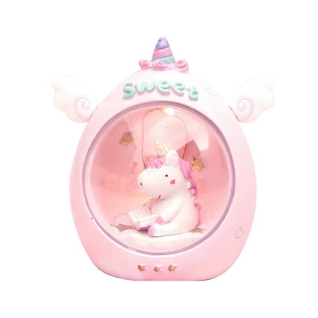 Unicorn Girl Room Lamp Decoration Small Desk Lamp Bedroom Night Light for Chidren Baby Girls (Small Size Pink Unicorn Night Light)
Unicorn Girl Room Lamp Decoration Small Desk Lamp Bedroom Night Light for Chidren Baby Girls (Small Size Pink Unicorn Night Light)