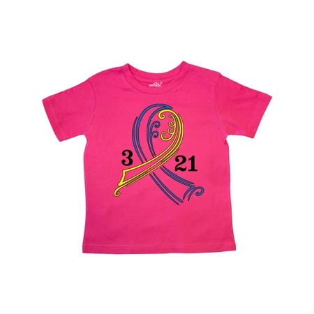 Inktastic Down Syndrome Ribbon 3 21 Gift Toddler Boy or Toddler Girl T-Shirt
Inktastic Down Syndrome Ribbon 3 21 Gift Toddler Boy or Toddler Girl T-Shirt