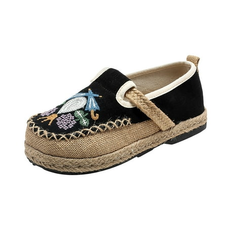 Women s Slip On Sneakers Casual Loafers Vintage Shoes Clearance Teen Girls Round Head Ethnic Style Embroidered Shoes Shallow Cut Low Top Soft Bottom Cloth Shoes Black 7 
Women s Slip On Sneakers Casual Loafers Vintage Shoes Clearance Teen Girls Round Head Ethnic Style Embroidered Shoes Shallow Cut Low Top Soft Bottom Cloth Shoes Black 7