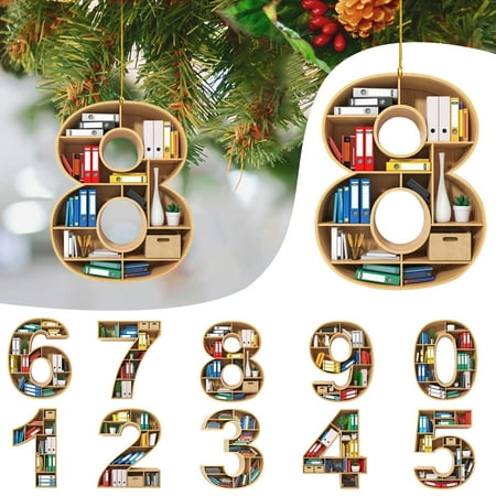 moobom Christmas Pendant Number Shape Hanging Ornament Xmas Ornaments Acrylic Number Shape Diy Book Storage Rack
moobom Christmas Pendant Number Shape Hanging Ornament Xmas Ornaments Acrylic Number Shape Diy Book Storage Rack