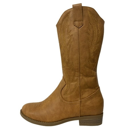 Women‘s Retro Western Mid Calf Boots Solid Color V-cut Side Zipper Cowgirl Boots Comfortable Round Toe Shoes
Women‘s Retro Western Mid Calf Boots Solid Color V-cut Side Zipper Cowgirl Boots Comfortable Round Toe Shoes