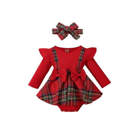 Pudcoco Baby Romper Long Sleeve Round Neck Plaid Loose Buttons Short Romper Head Band
Pudcoco Baby Romper Long Sleeve Round Neck Plaid Loose Buttons Short Romper Head Band