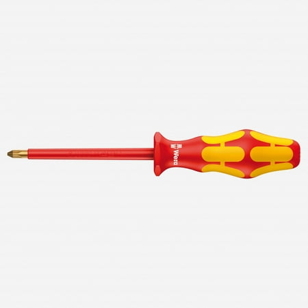 Wera 006150 Kraftform Plus VDE Phillips Screwdriver #0 x 80mm