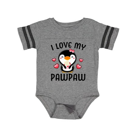 Inktastic I Love My Pawpaw with Cute Penguin and Hearts Gift Baby Girl Bodysuit
Inktastic I Love My Pawpaw with Cute Penguin and Hearts Gift Baby Girl Bodysuit
