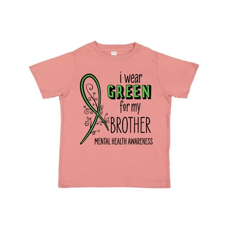 Inktastic I Wear Green for my Brother- Mental Health awareness Gift Toddler Boy or Toddler Girl T-Shirt
Inktastic I Wear Green for my Brother- Mental Health awareness Gift Toddler Boy or Toddler Girl T-Shirt