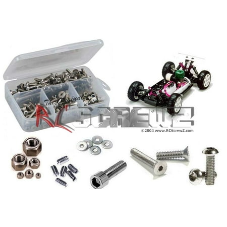 RCScrewZ Mugen Seiki MBX4 RR Stainless Steel Screw Kit - mug005