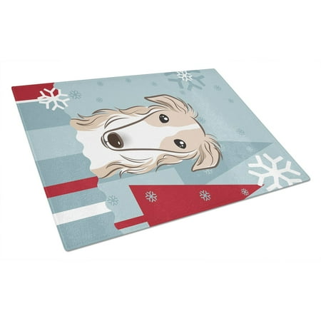 Carolines Treasures BB1724LCB Winter Holiday Borzoi Glass Cutting Board Large 12H x 16W multicolor
Carolines Treasures BB1724LCB Winter Holiday Borzoi Glass Cutting Board Large 12H x 16W multicolor