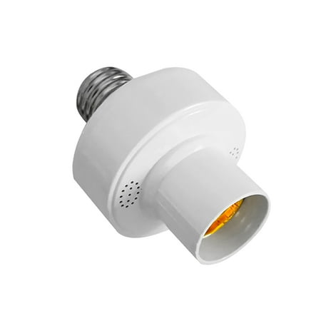 Justhard Light Bulb Adapter Mobile Phone App Control E27 Lamp Holder AC 100-240V Socket Lighting Accessories Home Intelligent Supplies
Justhard Light Bulb Adapter Mobile Phone App Control E27 Lamp Holder AC 100-240V Socket Lighting Accessories Home Intelligent Supplies