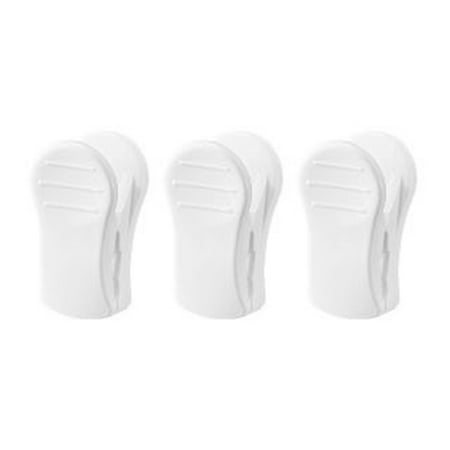 HUAQUE 1 Set Food Clips Convenient Anti-slip Prevent Fall Space-saving Magnetic Attraction Design Snack Clamp for Home
HUAQUE 1 Set Food Clips Convenient Anti-slip Prevent Fall Space-saving Magnetic Attraction Design Snack Clamp for Home