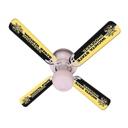 Ceiling Fan Designers 7999-WST 42 in. New NCAA Witchita State Shockers Ceiling Fan
Ceiling Fan Designers 7999-WST 42 in. New NCAA Witchita State Shockers Ceiling Fan